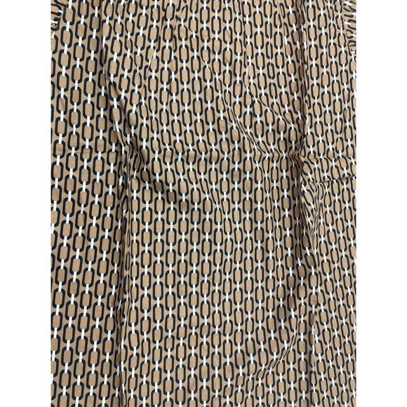 LOFT WOMEN GEO FLUTTER SLEEVE TOP LARGE - Picture 12 of 16